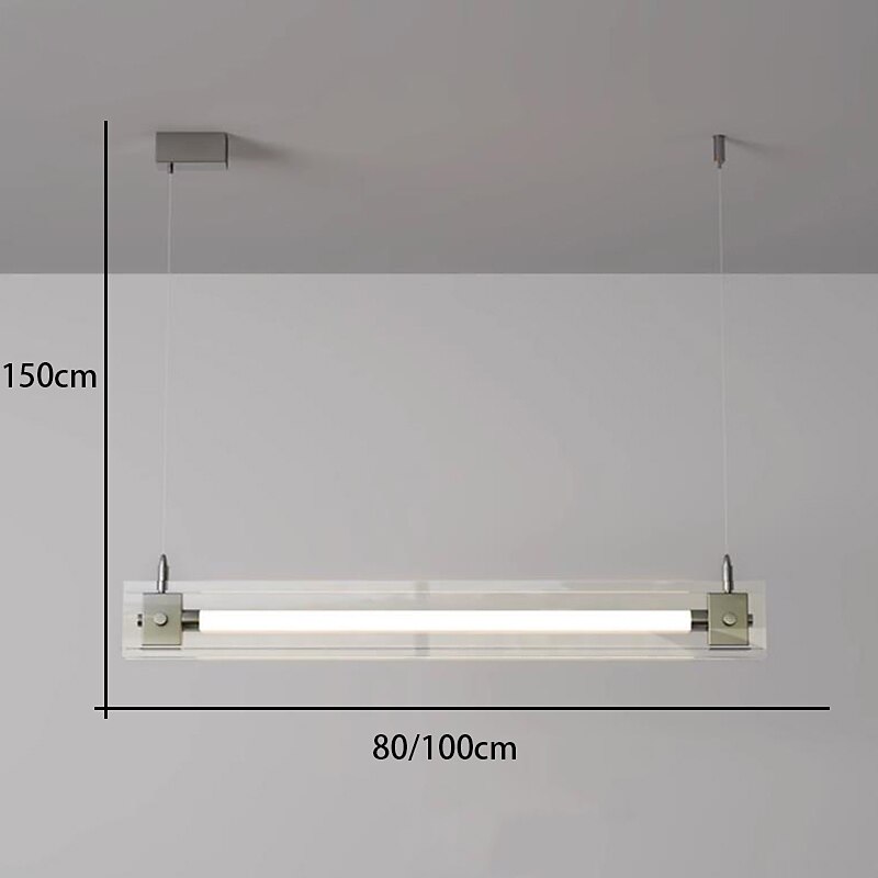 2026年 80 cm シングルデザイン ペンダントライト ガラス ガラス 電気メッキ 近代の 北欧スタイル 110-120V 220-240V  コレクション – $499.99 –P4