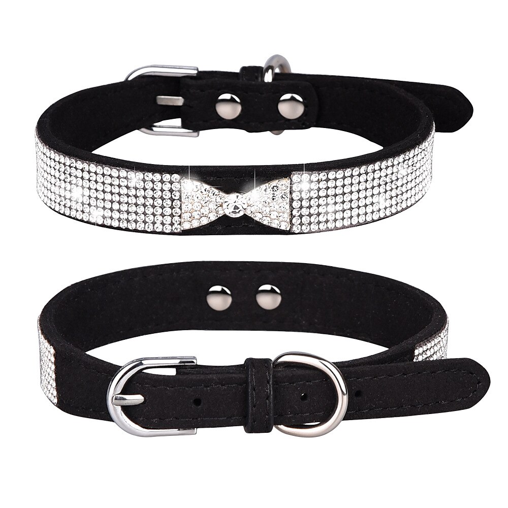 Prodotti per cani Prodotti per roditori Collari Cravatta / Papillon Regolabile Portatile Duraturo Esterno Marcia Strass del 2025 a $16.99 –P12