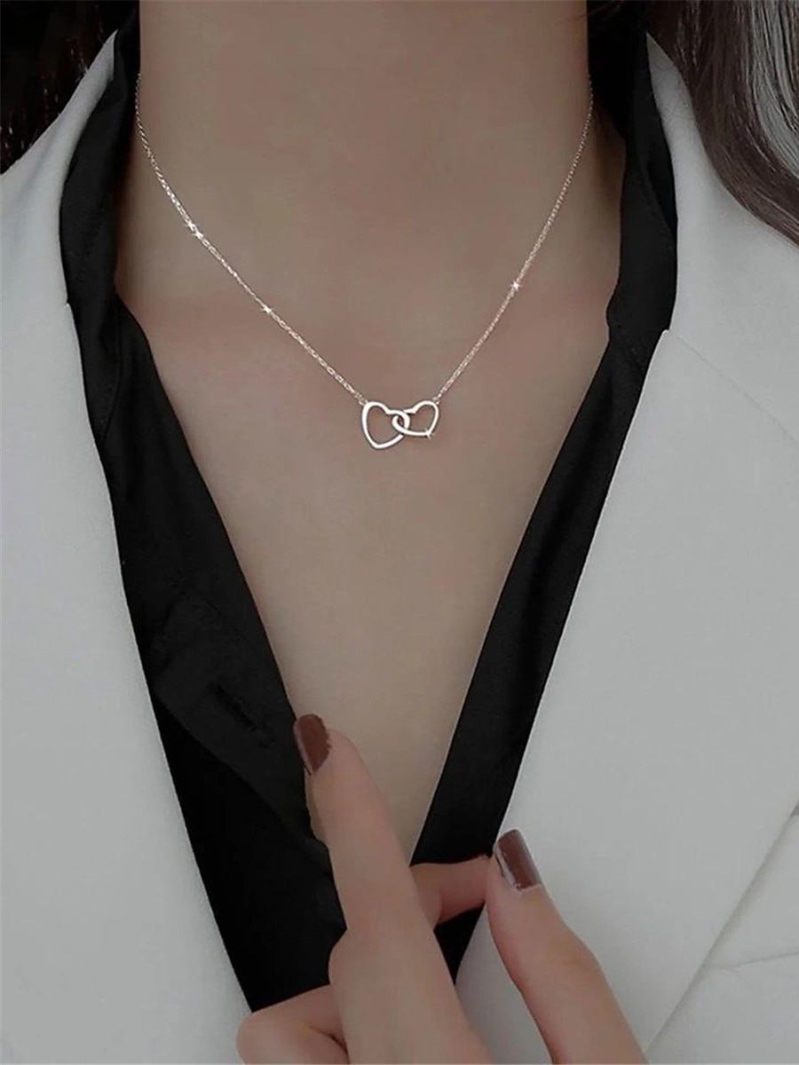 Women's necklace Fashion Outdoor Heart Necklaces 2025 - $8.49 –P5