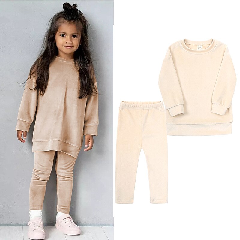 2 предмета Дети (1-4 лет) Девочки Сплошной цвет Crewneck Комплект с капюшоном и спортивными штанами Устанавливать Длинный рукав Спорт на открытом воздухе 3-7 лет Осень Цвет шампанского Розовый Синий 2025 - $20.99 –P8