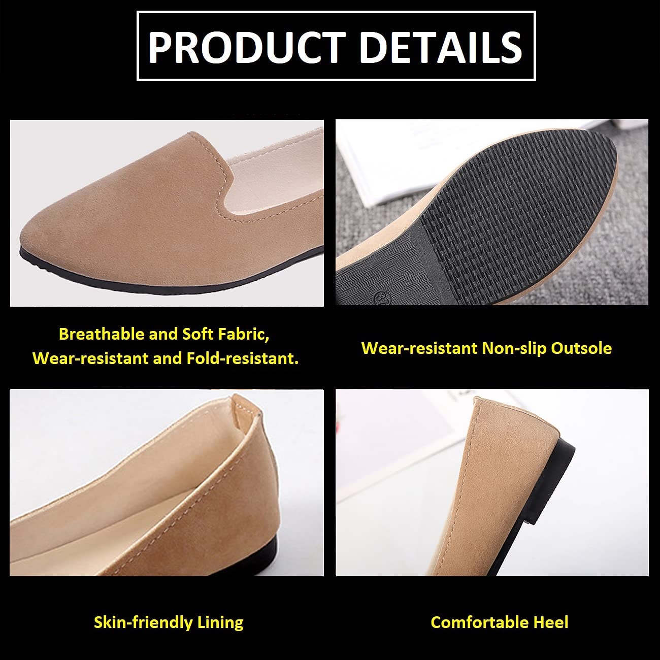 mocasini pliati de piele intoarsa pentru dama cu design festonat - pantofi ușoare și confortabili pentru purtarea de zi cu zi 2025 - $18.99 –P5