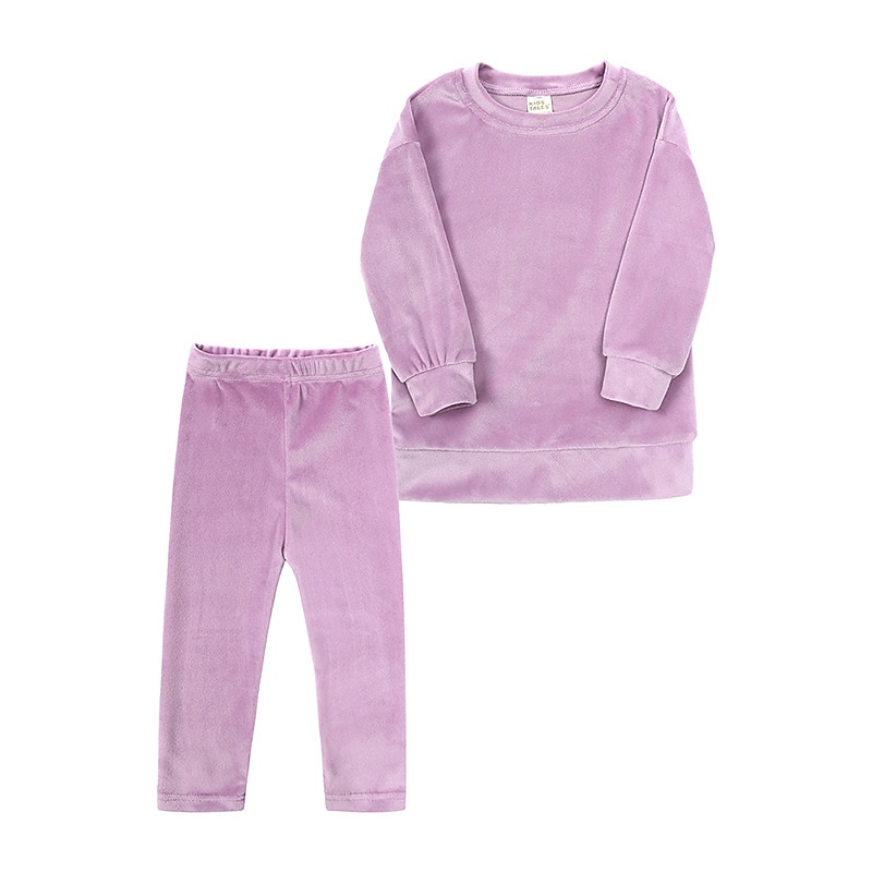 2 предмета Дети (1-4 лет) Девочки Сплошной цвет Crewneck Комплект с капюшоном и спортивными штанами Устанавливать Длинный рукав Спорт на открытом воздухе 3-7 лет Осень Цвет шампанского Розовый Синий 2025 - $20.99 –P13