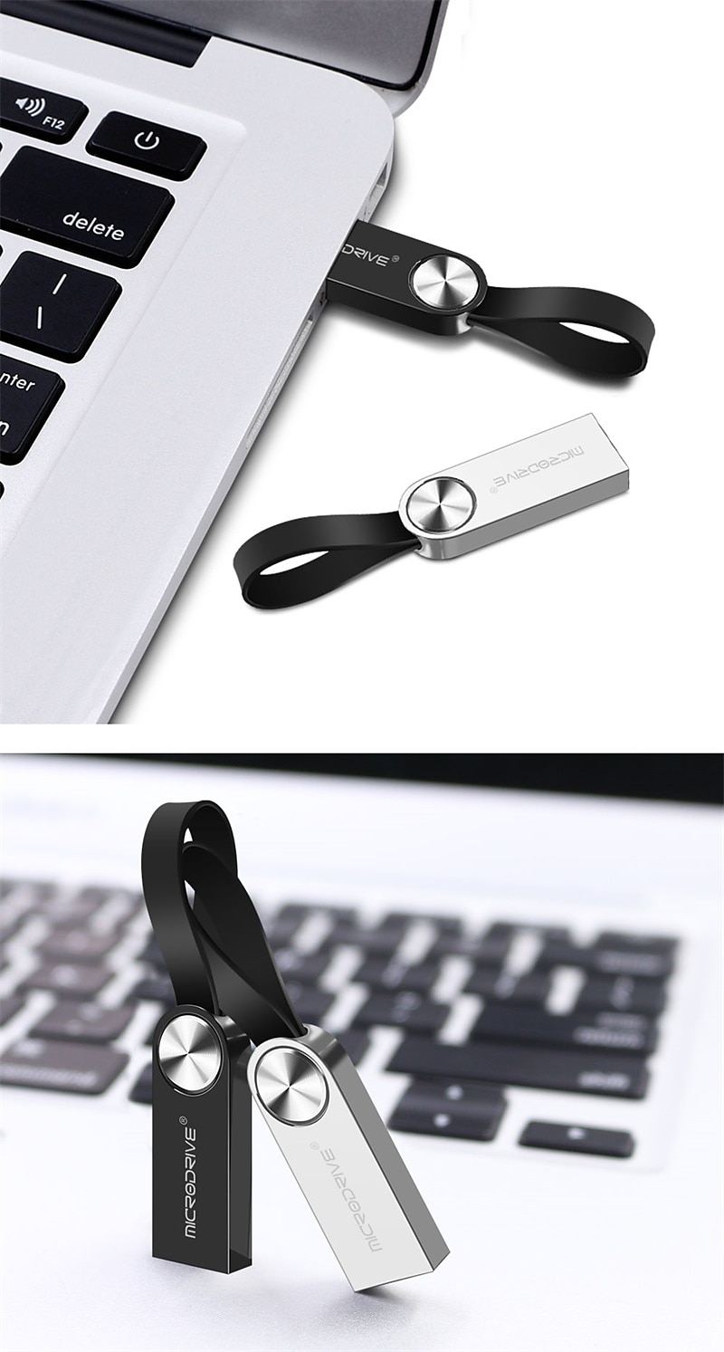 USB Flash Drive 128GB 64GB 32GB pendrive keychain flash drive usb stick 16GB Memory Stick metal Pen Drive 2025 - $9.99 –P8