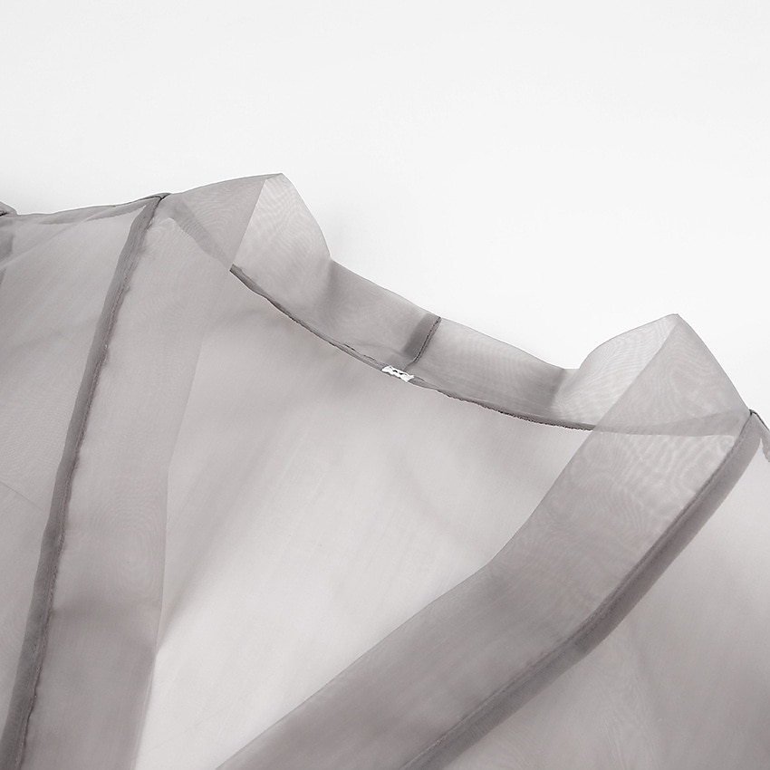 Shawls Women's Wrap Pure Elegant Long Sleeve Tulle Wedding Wraps With Bowknot For Wedding Spring &  Fall 2025 - $23.99 –P1