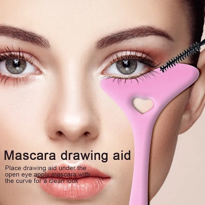 Delineador de ojos de silicona, plantillas de maquillaje, puntas de ala, lápiz labial de dibujo de marscara, ayuda para el uso, crema facial, máscara, aplicador, herramienta de belleza de maquillaje 2025 - $9.49 –P13