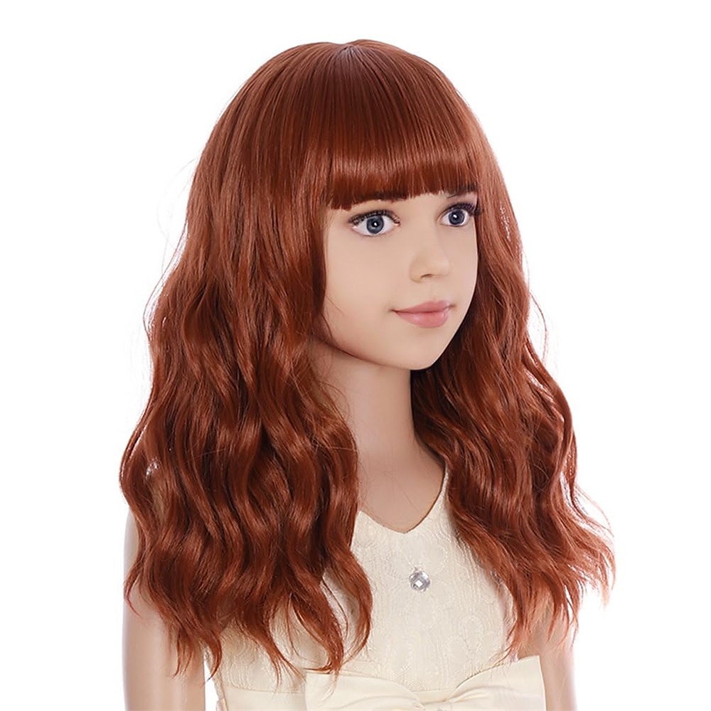 Peluca rubia para niñas, peluca corta ondulada con flequillo, peluca rubia rubia, peluca sintética para niñas, peluca para fiesta de carnaval, cosplay 2026 - $17.49 –P2