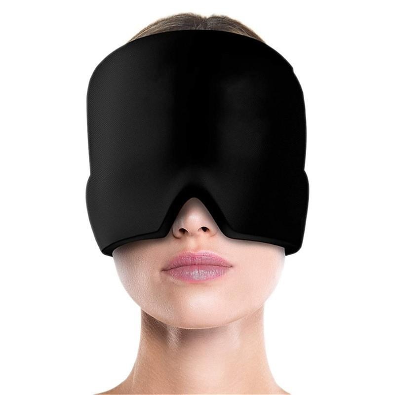soulagement des maux de tête chapeau de glace gel flexible compresse froide capuchon pour apaiser la douleur pression des sinus tension calmant physique refroidissement compressé enveloppement de la de 2025 ? $13.49 –P10