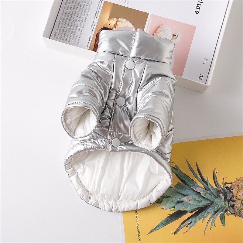 Cane Gatto Cappotto Giacca Moda Carino Inverno Caldo Traspirante Morbido Lavabile Confortevole All'aperto Casual Quotidiano Abbigliamento per Cani for Bichon Frisé Volpino di Pomerania Cucciolo del 2025 a $27.99 –P3