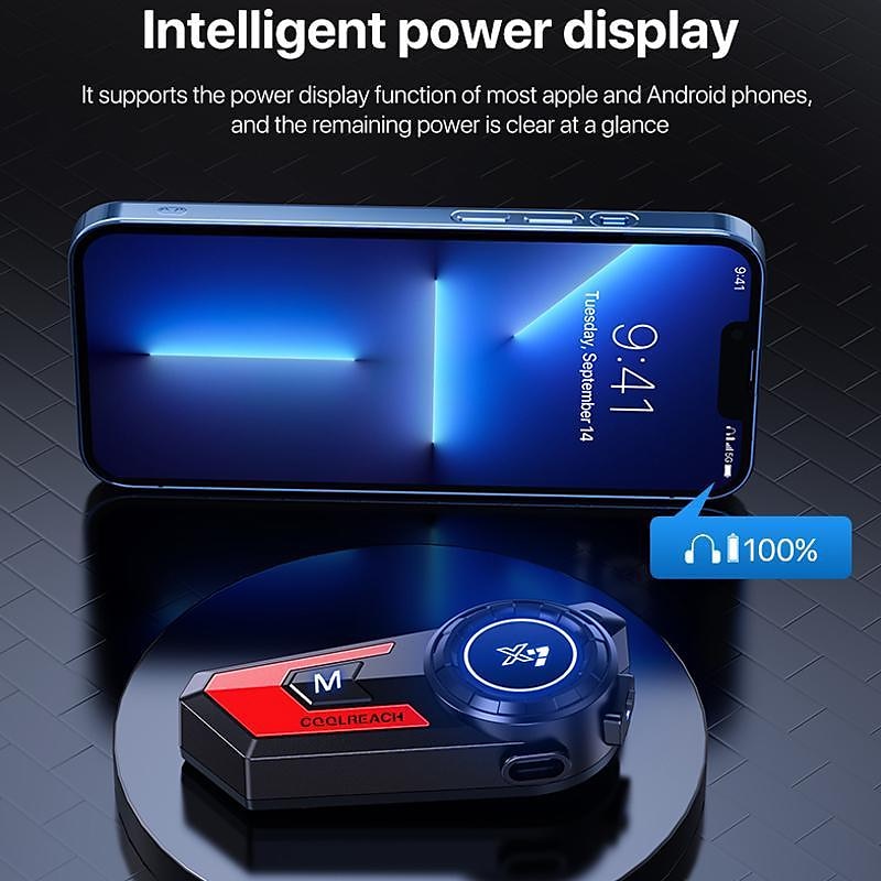 X7 Bluetooth 5.0 Motorcycle Helmet Headset Headphone Wireless Motorcycle Handsfree Stereo Earphone MP3 Speaker Waterproof 2025 - $63.99 –P12