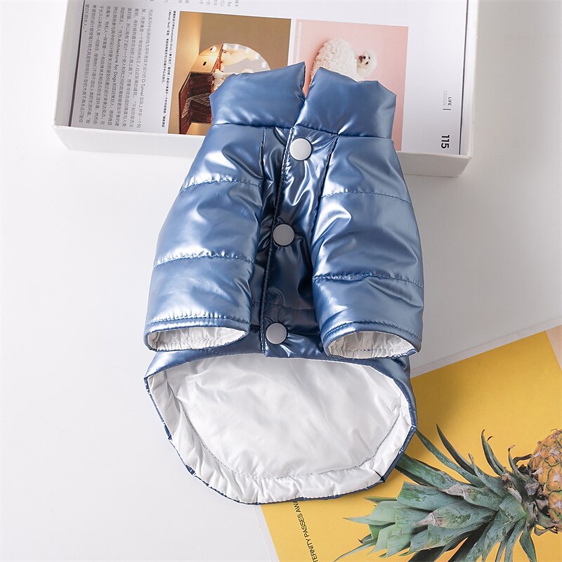 Cane Gatto Cappotto Giacca Moda Carino Inverno Caldo Traspirante Morbido Lavabile Confortevole All'aperto Casual Quotidiano Abbigliamento per Cani for Bichon Frisé Volpino di Pomerania Cucciolo del 2025 a $27.99 –P2