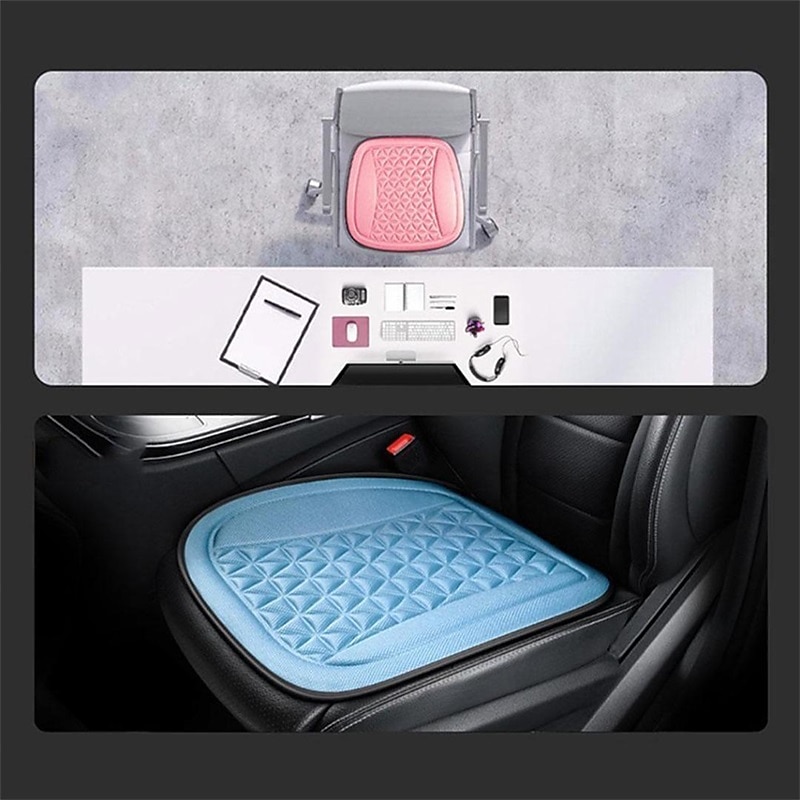 pernă universală pentru scaun auto, răcire respirabilă, husa scaunului șoferilor, covoraș 2025 - $17.99 –P1