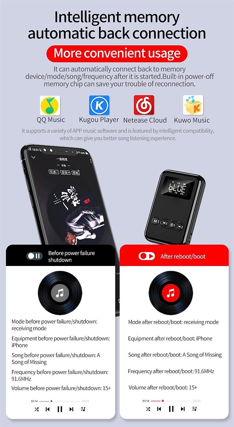 9 IN 1 bluetooth 5.0 Audio Transmitter Receiver Stereo Music Wireless Adapter 3.5mm AUX Jack FM Transmitter for Car TV MP3 PC 2025 - $21.99 –P20