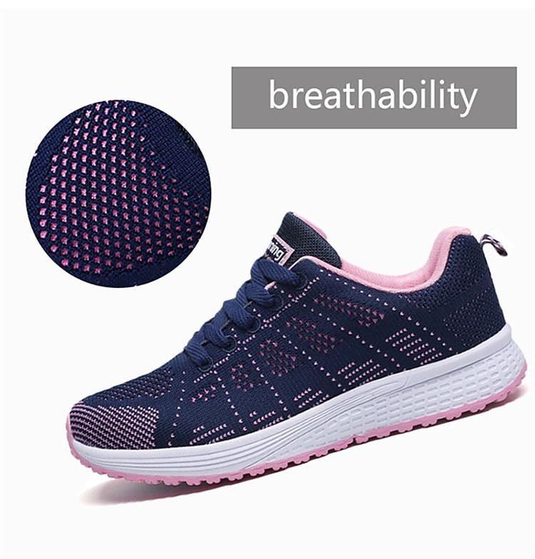 scarpe da corsa leggere e traspiranti da donna: sneakers sportive completamente bianche per palestra, passeggiate e uso quotidiano del 2025 a $24.99 –P3
