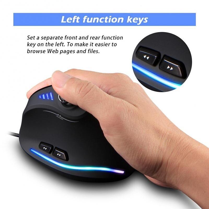 Gaming Mouse Programmable 11 Buttons USB Wired RGB Optical Remote Ergonomic Mouse Gamer Mice For PUBG LOL 2025 - $43.99 –P8