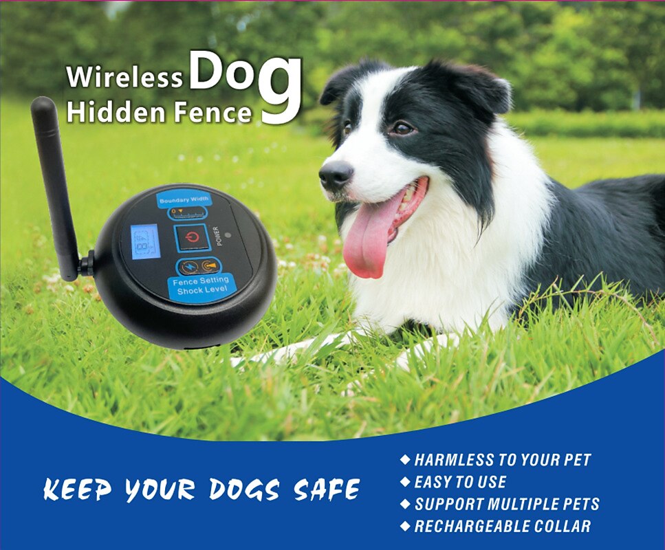 Electronic Fence Pet Wireless Pet Training Device Stop Barking Device Pet Supplies 2026 - $60.99 –P4