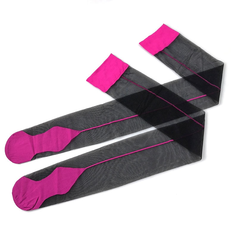 női harisnya parti ajándék napi retro akril szálak alkalmi lábformálás alkalmi / napi 1 pár 2025 - $15.99 –P3