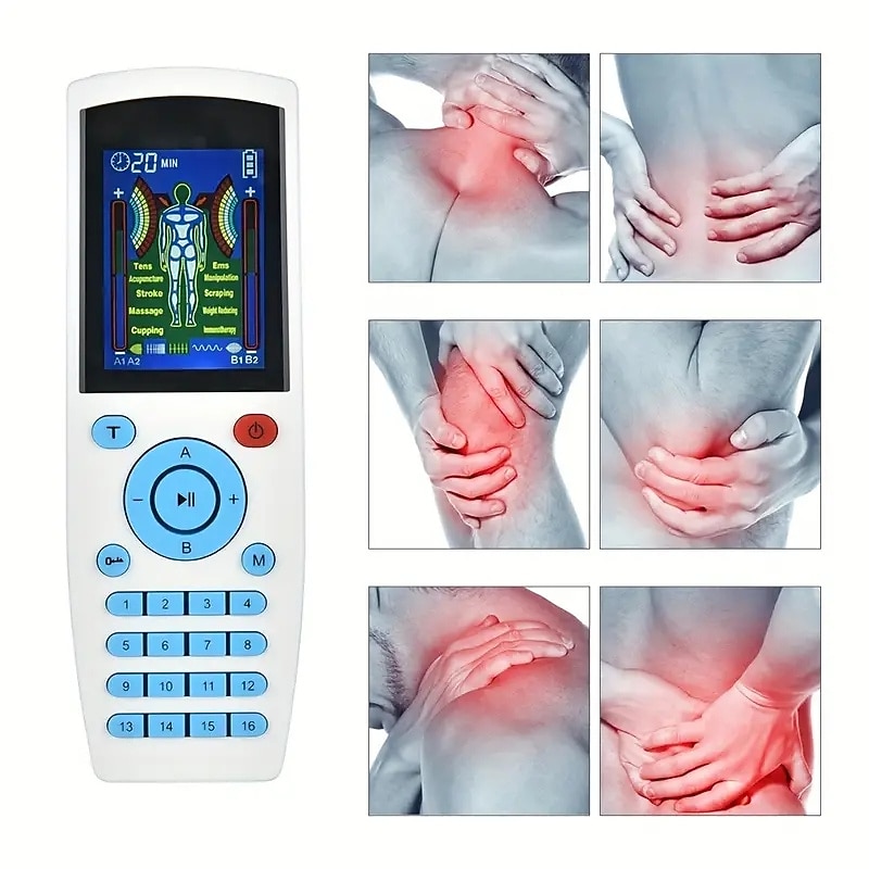 2025年 16 モードを備えた ems とげ器具 - 痛みの緩和と筋肉の回復のためのデジタル理学療法マッサージャー筋肉刺激装置と電気刺激装置 コレクション – $41.99 –P1