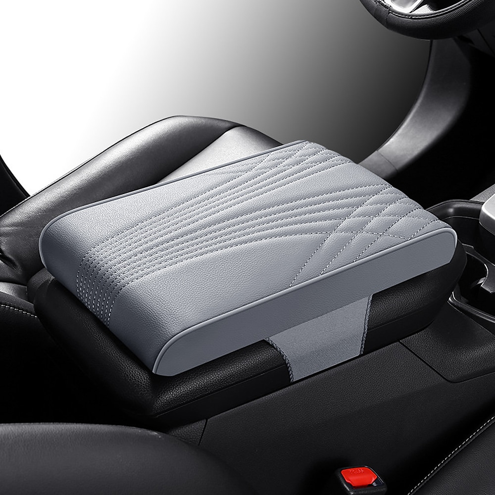Universal Car Armrest Pad Memory Cotton Armrest Cushion Booster Pad