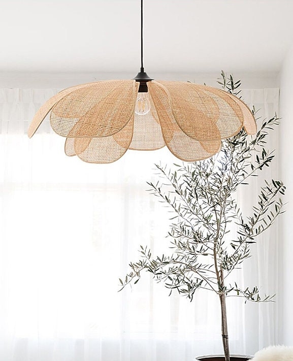 Traditionelle Bambus-Pendelleuchte, kreative handgefertigte Pendelleuchte, 60 cm, Retro-Bambus-Pendelleuchte, gewebte Hängelampe, Korblampenschirm, Hängeleuchte für Esstisch, Restaurant, 110–240 V 2025 - $349.99 –P8