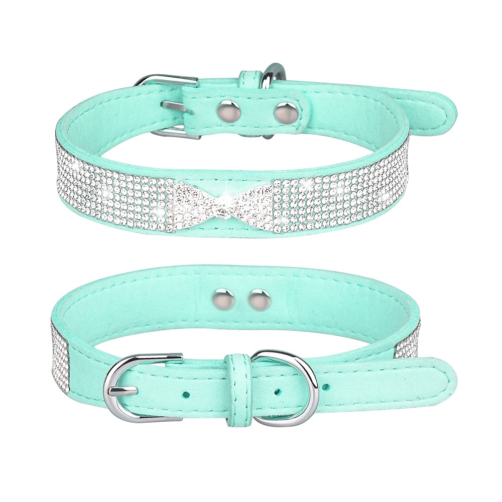 Prodotti per cani Prodotti per roditori Collari Cravatta / Papillon Regolabile Portatile Duraturo Esterno Marcia Strass del 2025 a $16.99 –P15
