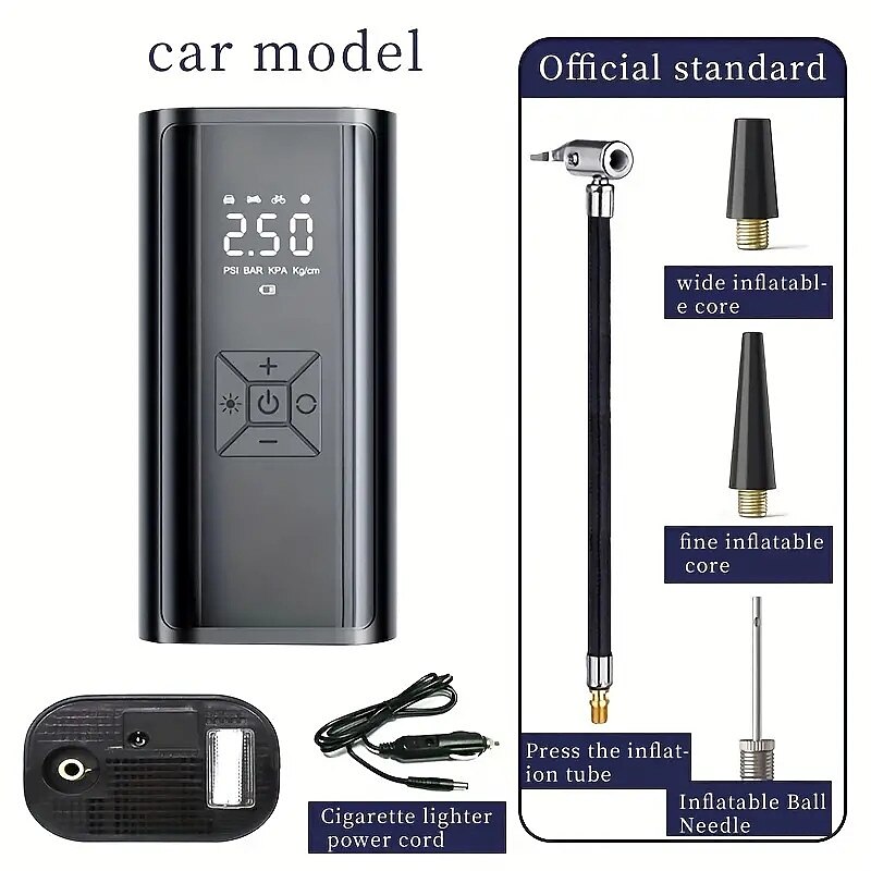 Vehicle-mounted Inflator Pump Automobile Car Small Portable Tire Multifunctional Inflator Electric Inflator Automobile 2025 - $54.99 –P13