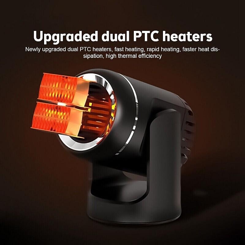 130W Car Heater Portable Windshield Defroster Heater 12v Windshield Defogger and Defroster 2025 - $24.99 –P10