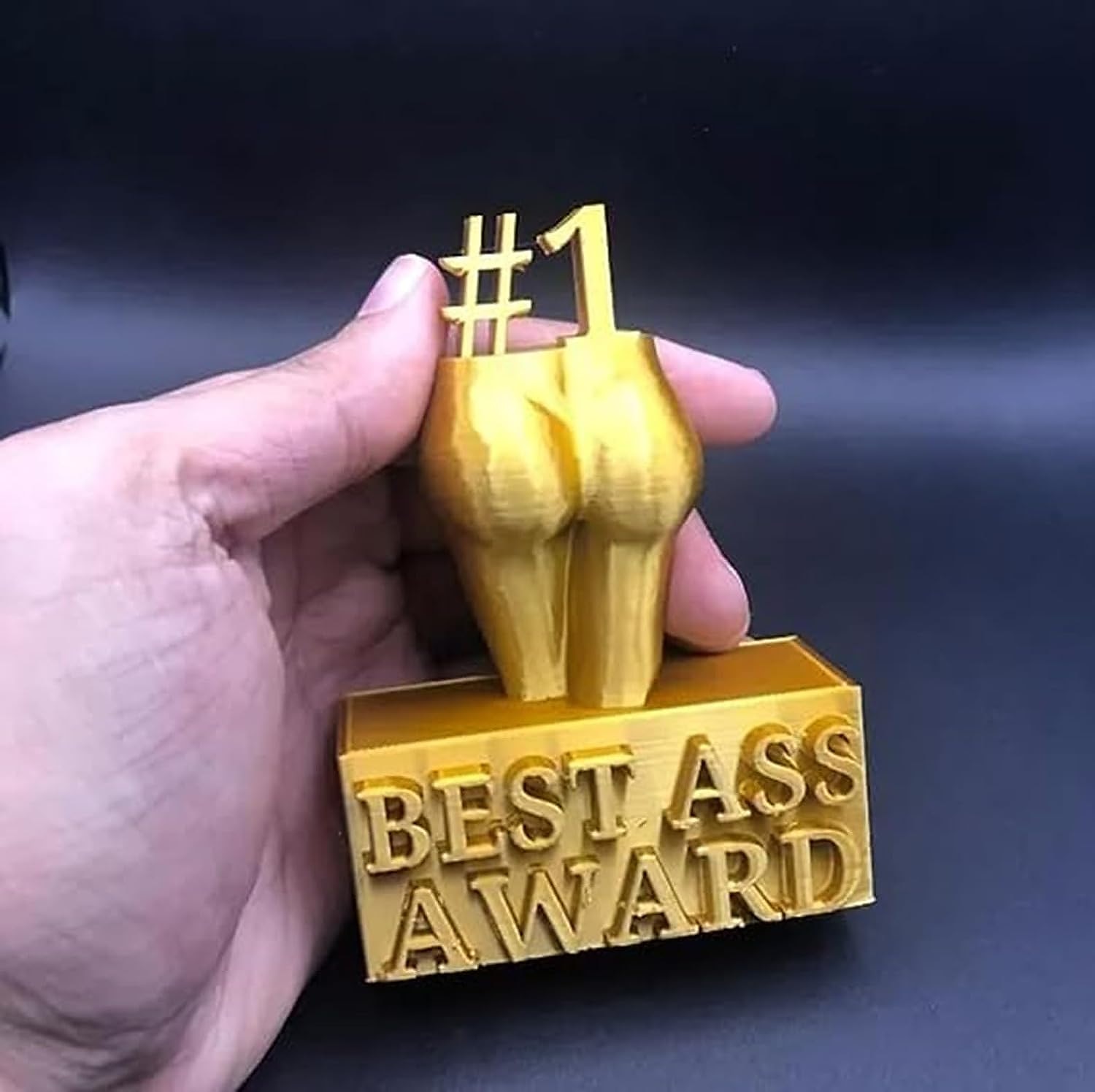 Best Ass Award - Best Boobs Award, Funny Trophy Resin Statue