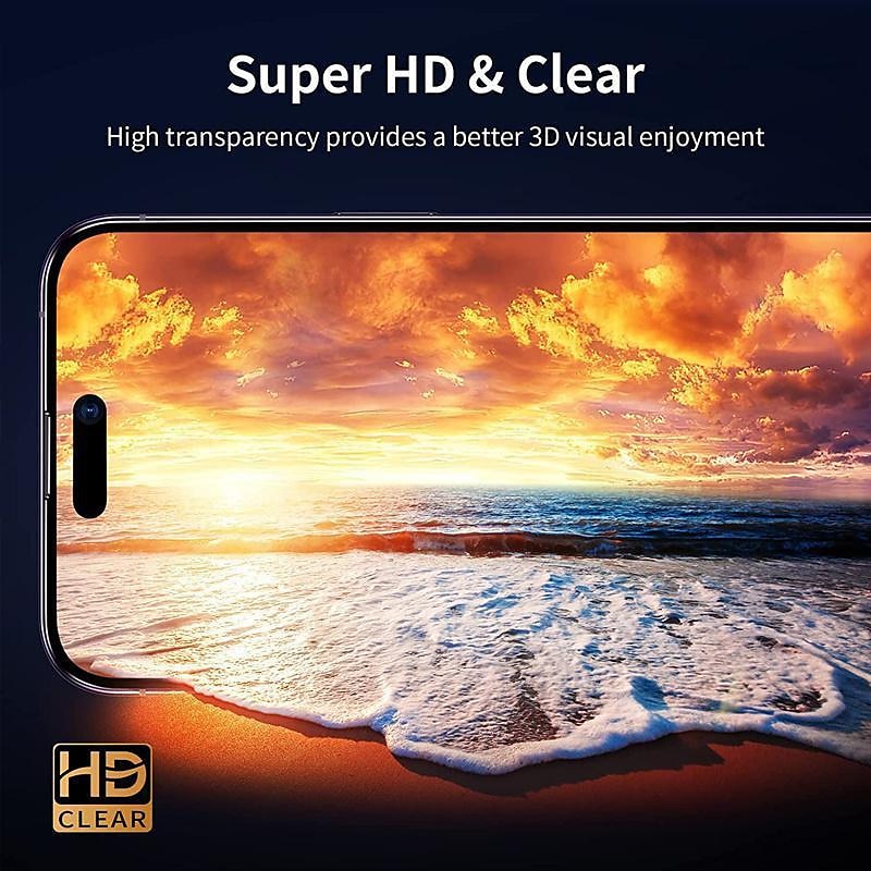 3 pcs Screen Protector For Apple iPhone 16 iPhone 15 Pro Max Plus iPhone 14 13 12 11 Pro Max Mini X XR XS Max 8 7 Plus Tempered Glass Privacy Anti-Spy 9H Hardness Anti Bubbles Anti-Fingerprint 3D 2025 - $9.99 –P10