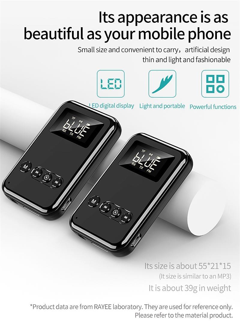 9 IN 1 bluetooth 5.0 Audio Transmitter Receiver Stereo Music Wireless Adapter 3.5mm AUX Jack FM Transmitter for Car TV MP3 PC 2025 - $21.99 –P9