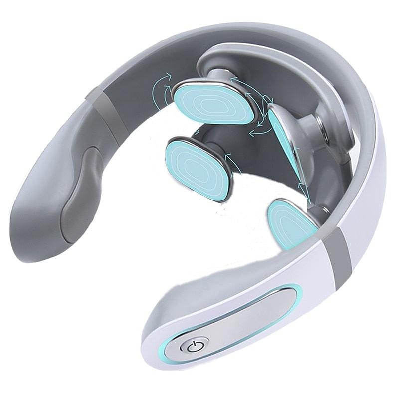 Langaton Elektroninen Kaula-Massager 4D Shiatsu Kaula-Massager Kireä Kaula-Massaa Terveys Hoito Terapia Pulssikipuhelpotus Ystävänpäivälahja 2026 - $54.99 –P1