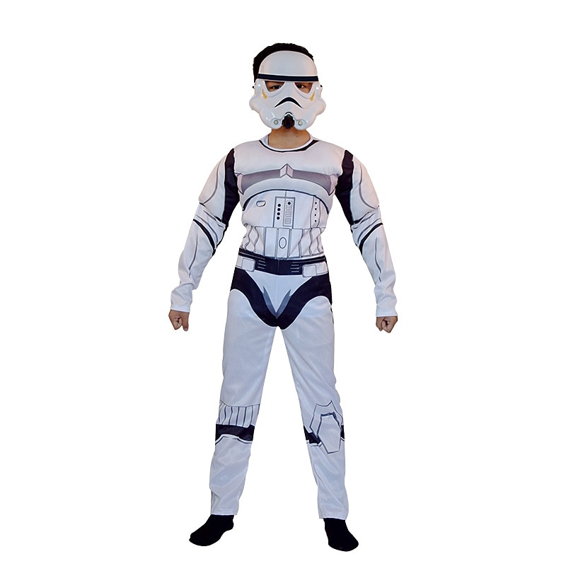 Darth Vader Szerepjáték Jelmezek Felszerelések Szerepjáték Filmsztár jelmez for Fiú Lány Gyermek Farsang Gyermeknap Álarcos mulatság 2025 - $27.99 –P7