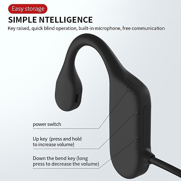Painless Open Ear Wireless Bluetooth5.2 Headphones Waterproof Sport Earhook Earphone Stereo Hands-free Bluetooth Headset with Microphone for Running Riding Sport Headset 2025 - $16.99 –P17