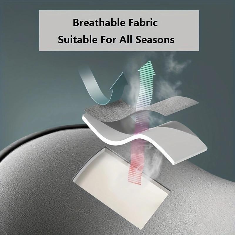 Car Seat Headrest Back Support Pad Soft Memory Cotton Neck Pillow Car Interior Accessories Universal Lumbar Cushion 2025 - $19.99 –P6