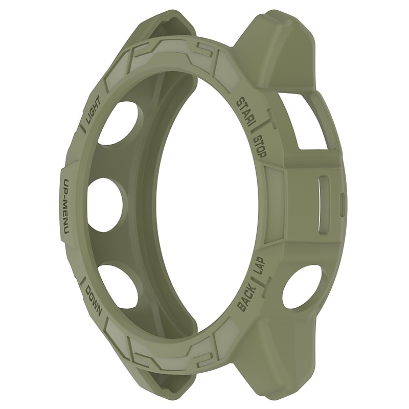 Caixa de relógio Compatível com Garmin Fenix 7 Pro / Fenix 7S Pro / Fenix 7X Pro / Epix Pro 51mm / Epix Pro 42mm Áspero Á Prova-de-Pó Cobertura Completa do Pára-choques TPU Assista Cobertura de 2025 por $12.99 –P14