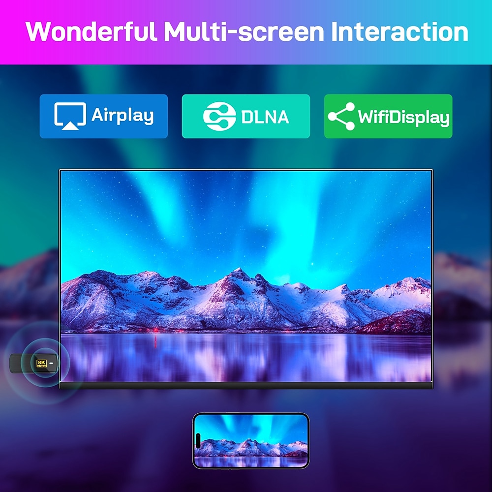 TV Smart Stick Android 13.0 Smart TV Box WiFi6 4K*2K H.265 HEVC RK3528 Set Top Box Media Player PK D6 G7 STICK 2025 - $64.99 –P8
