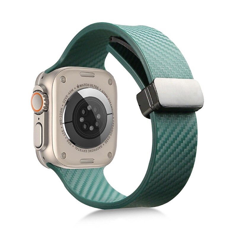 2025年 スポーツバンド と互換性があります Apple Watch ウォッチバンド 38mm 40mm 41mm 42mm 44mm 45mm 49mm マグネティッククラスプ 防水 調整可 シリコーン 交換用時計バンド のために iwatch Ultra 2 Series 9 8 7 SE 6 5 4 3 2 1  コレクション – $11.99 –P19
