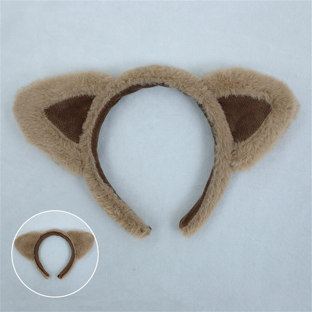 Handmade Cute Lolita Hair Ornaments Animal Ears Headdress Cosplay Props Lo Mother Cat'S Ears (Steamed Cat-Ear Shaped Bread) Hair Hoop 2025 - $8.49 –P13