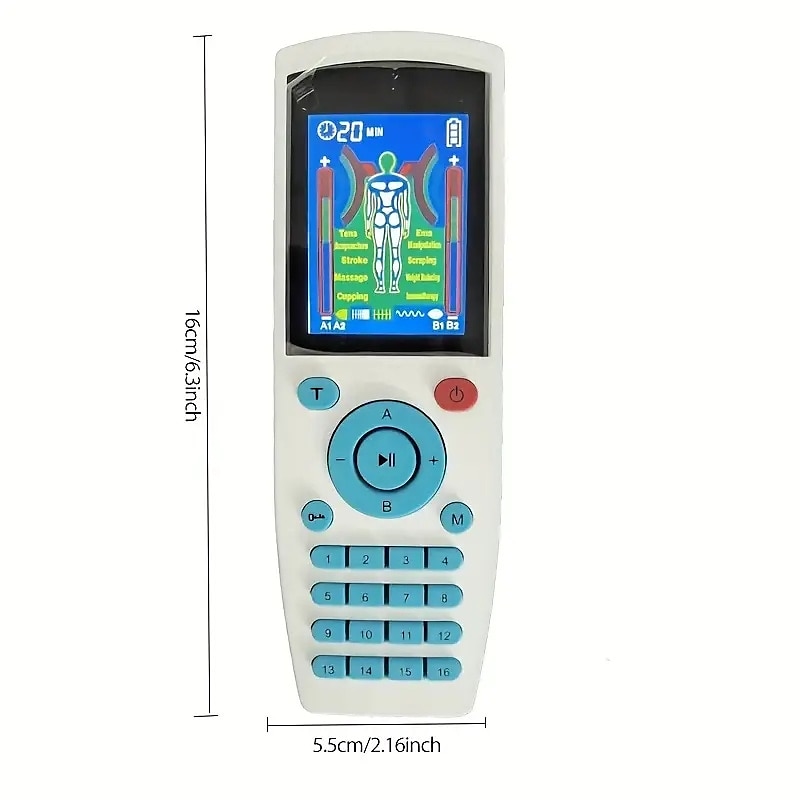 2025年 16 モードを備えた ems とげ器具 - 痛みの緩和と筋肉の回復のためのデジタル理学療法マッサージャー筋肉刺激装置と電気刺激装置 コレクション – $41.99 –P5