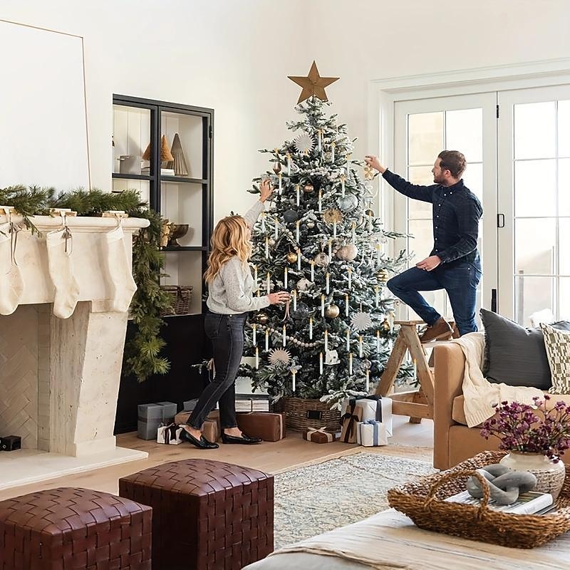 12kpl kelluvia led-kynttilöitä sähköikkuna välkkyvä kynttilänvalo kauko-ohjattavalla, halloween- ja joulukoristeet sisäkotiin, huoneeseen, luokkahuoneeseen, makuuhuoneeseen 2025 - $32.99 –P3