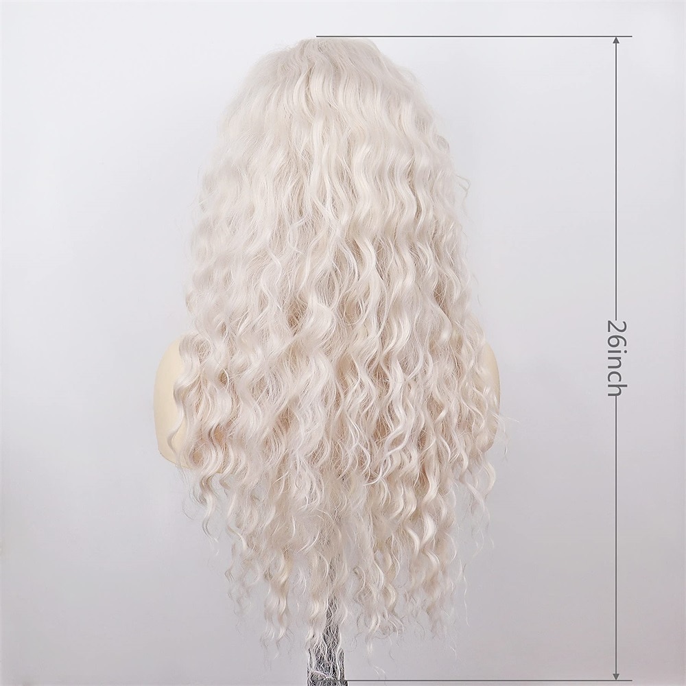 Presentes de Carnaval Peruca Ombre Loira Acinzentada Cacheada Longa para Mulheres Brancas Peruca Sintética Fluffy 80s Carnaval de Natal Fantasia para Mulheres Big Volume Tons de Marrom Loiras Perucas de 2025 por $28.99 –P7