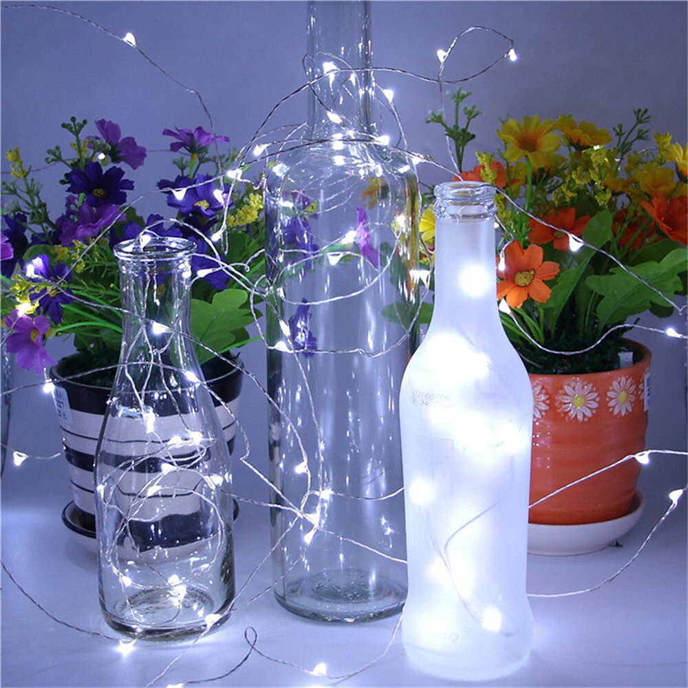 Guirlande lumineuse LED élégante pour réception de mariage, alimentée par USB/batterie, fil de cuivre, guirlande lumineuse pour fête, mariage, lumières de Noël, décoration de 2025 ? $10.99 –P7