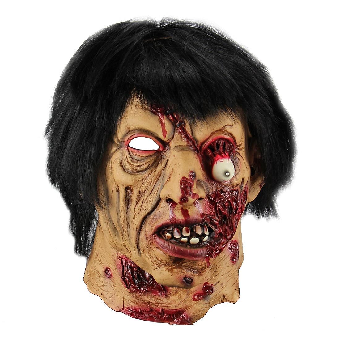 Halloween Zombie Mask Clown Mask Latex Horror Mask Skeleton Ghost Mask Zombie Scary Prop Headgear 2025 - $29.99 –P2