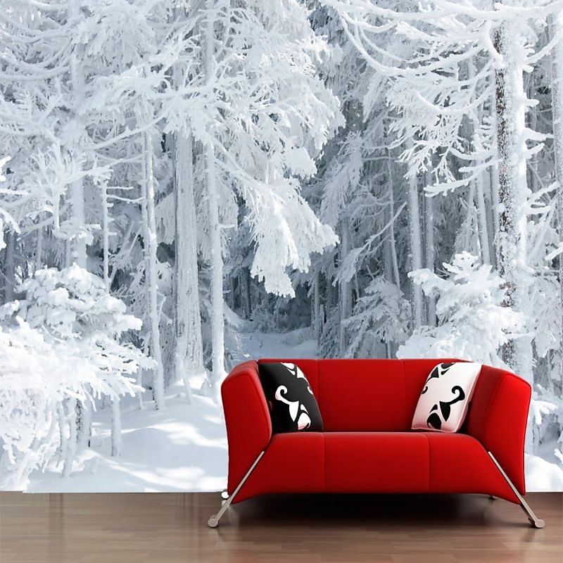 טפטים מגניבים טבע טפט קיר ציור קיר שחור ולבן קילוף ודבק נשלף pvc/ויניל חומר הדבקה עצמית/דבק חובה ציור קיר עיצוב קיר לחדר שינה בסלון 2026 - $47.99 –P7