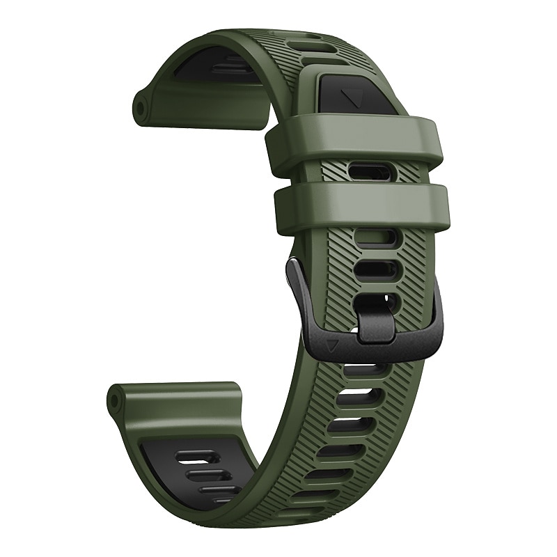 Pulseiras de Relógio para Garmin Fenix 7 Pro 6 5 Plus Epix Pro 47mm Approach S70 47mm S62 S60 Forerunner 955 255 945 745 Instinct 2 Marq Descent Quatix 22mm Silicone Substituição Alça 22mm Ajustável de 2025 por $17.99 –P12