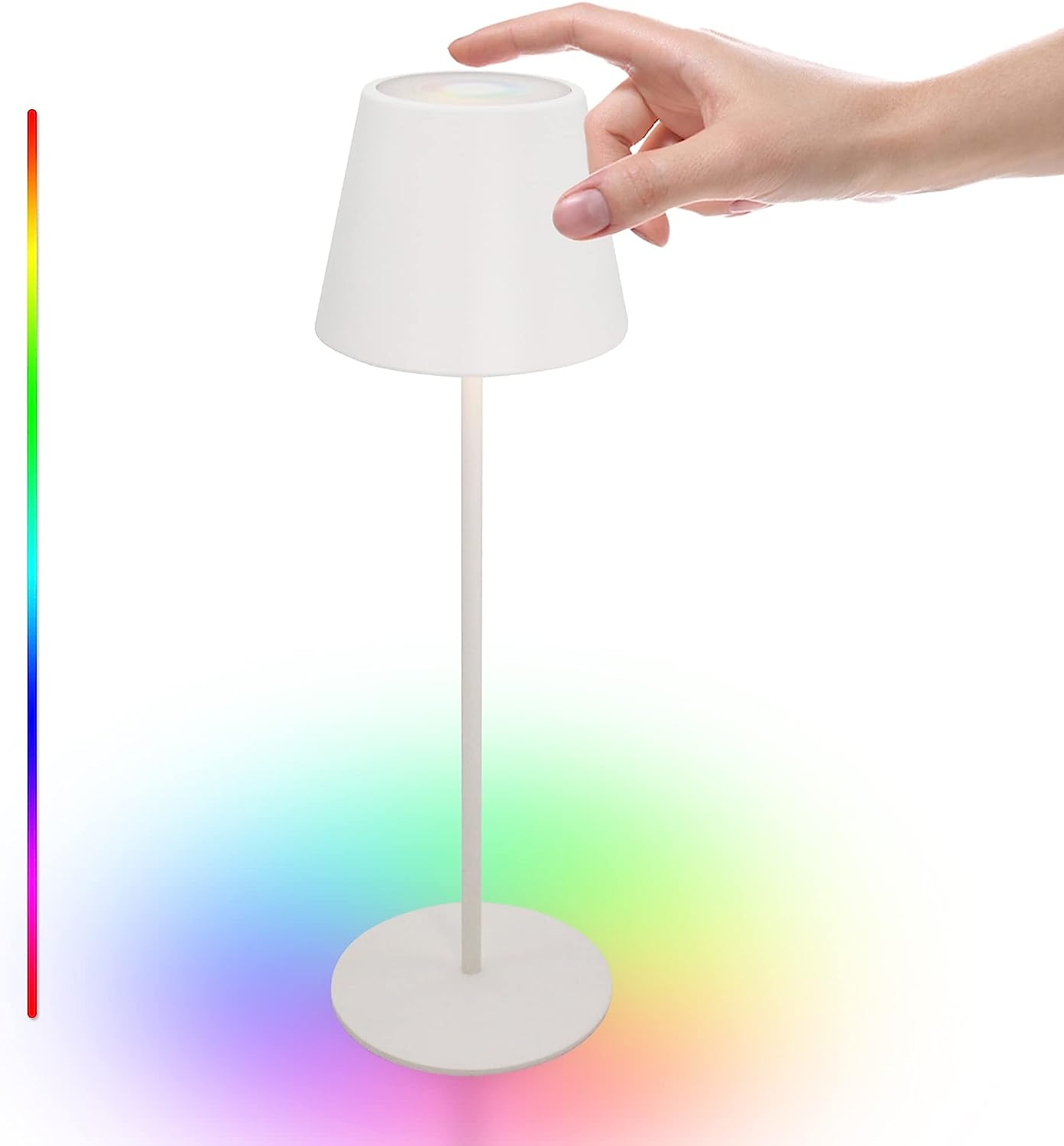 moderni led johdoton pöytävalaisin retro kahvila tunnelma lamppu pöytälamppu kosketusnäyttö himmentävä usb latauspalkki pöytälamppu 2025 - $42.99 –P4