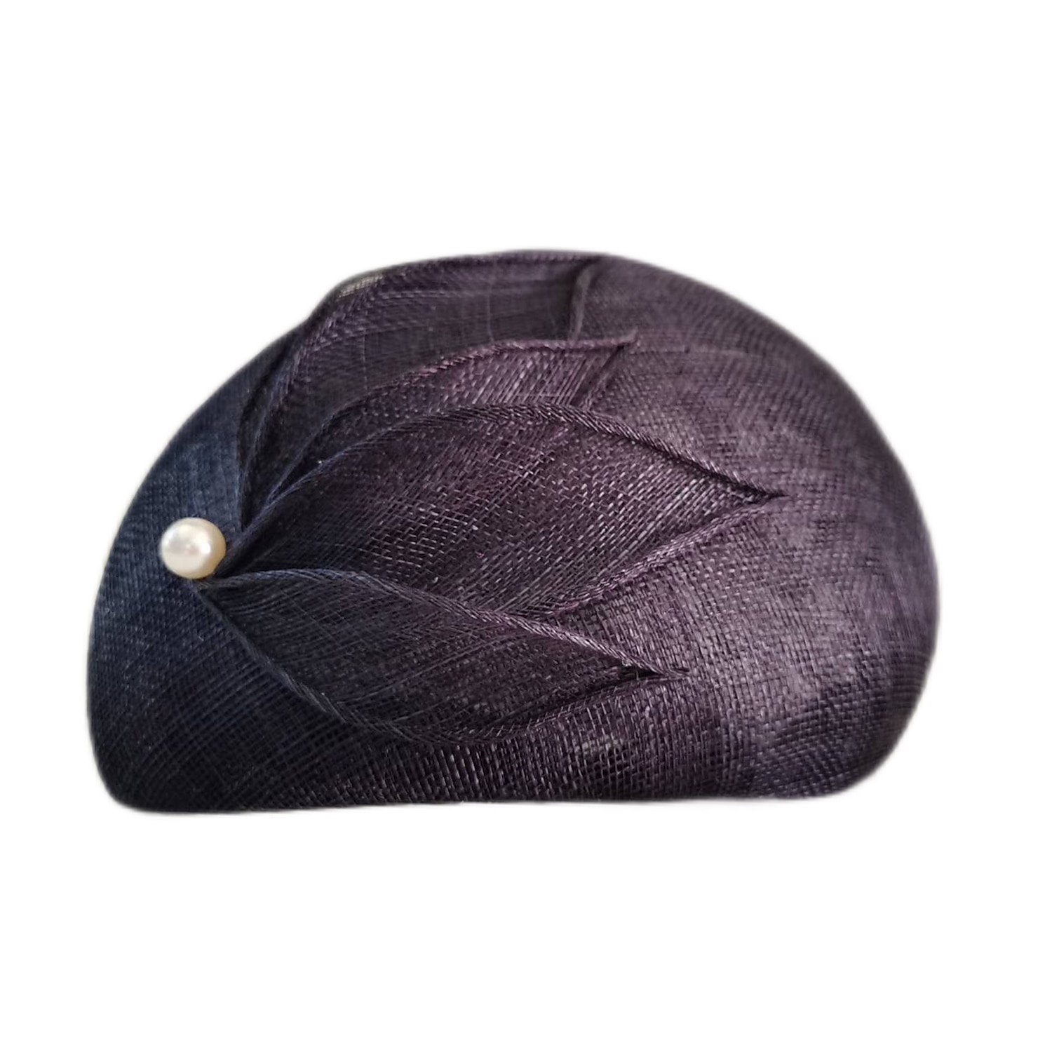Hatter Sinamay tallerkenhatt Pillebokshatt Aftenselskap Damenes dag Bryllup Britisk Med Perledetaljer Hodeplagg Hodeplagg 2025 - $38.99 –P16