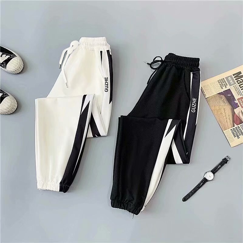 Homens Calças Esportivas Corredores Corredor Calças Calça casual Bolsos Com Cordão Cintura elástica Bloco de cor Conforto Respirável Diário Feriado Para Noite Roupa de rua à moda Preto Branco de 2025 por $13.99 –P2