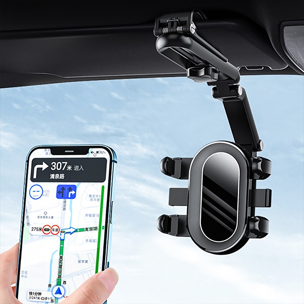 Car Sun visor mobile phone bracket Rotatable Adjustable Multifunction Phone Holder for Car Compatible with All Mobile Phone Phone Accessory 2025 - $16.99 –P1