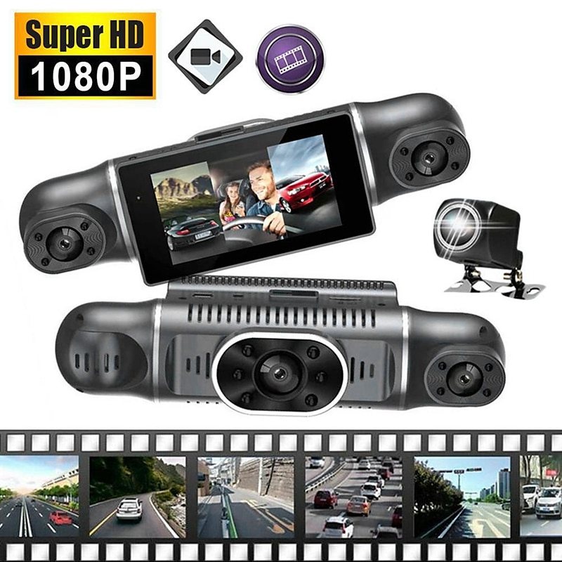 2025年 Q9 1080p 新デザイン / HD / 360°監視 車のDVR 170度 広角の 3 インチ IPS ダッシュカム とともに ナイトビジョン / G-Sensor / 駐車モード 8 赤外線LED カーレコーダー コレクション – $81.99 –P3
