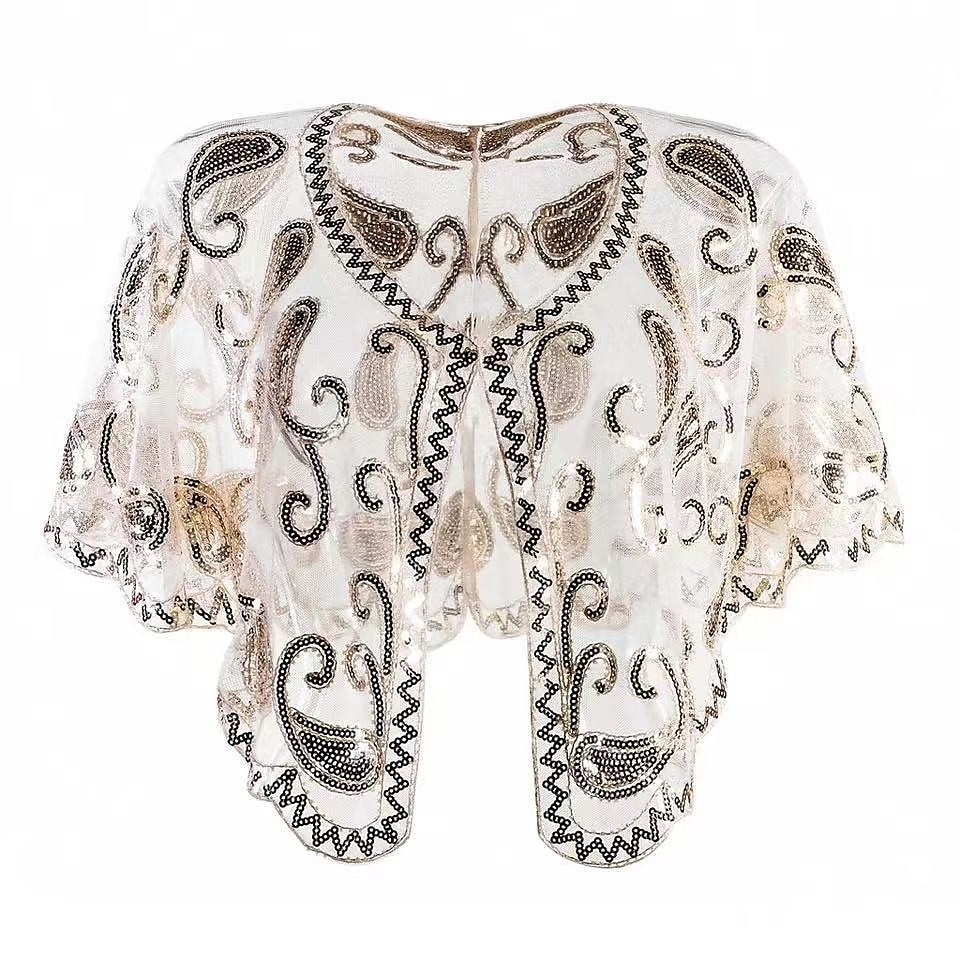 Retrò Vintage Anni Ruggenti Anni 1920 Costume Cosplay Abiti Fascia Flapper Il grande Gatsby Invitato al matrimonio Paillettes Frangia con nappe Per donna Natale Halloween Carnevale Halloween Festa del 2025 a $26.99 –P4